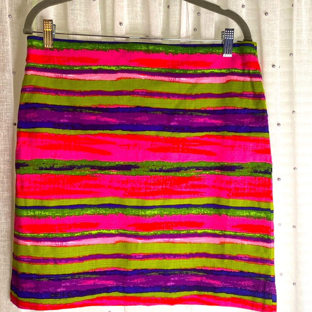 Multi Colored Mini Skirt - image 1